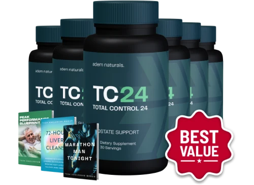 Total Control 24 (TC24) ™ | Official Website | Support for Prostate Function and Urinary Health Buy TC24, TC24 Reviews, TC24 Supplement, TC24 Capsules, TC24 Support Prostate Health